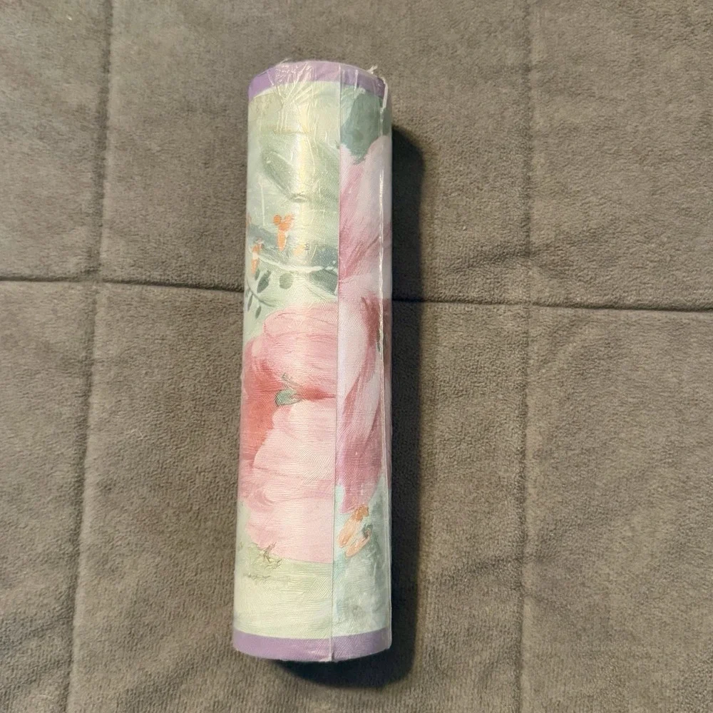Vintage Floral Pastel Wallpaper Border 5 Yards New Granny Core